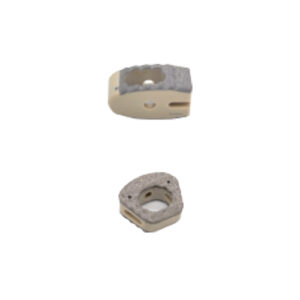 Titanium-coated PEEK Cages