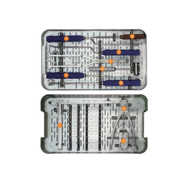 Cervical Titanium Mesh Cage Instrument Set