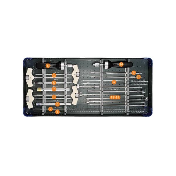 Vertebral Molding Pedicle Screw Instrument Set